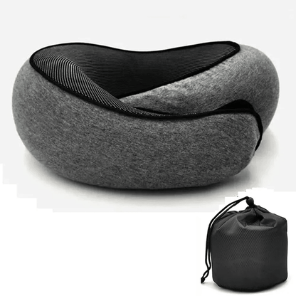 SnailStyle Memory Foam Travel Neck Pillow Support Soft Break Sleep Rest 6