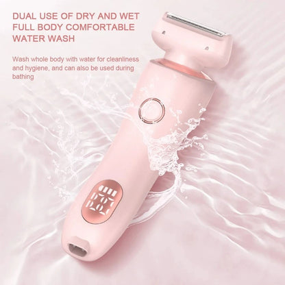 Waterproof 2 In 1 Bikini And Underarm Face Shaver For Women 2