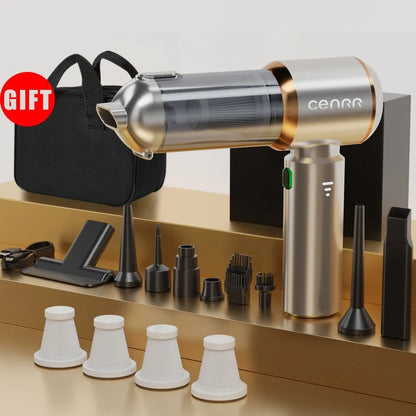 Mini Car Vacuum Cleaner Cordless Portable Handheld 4