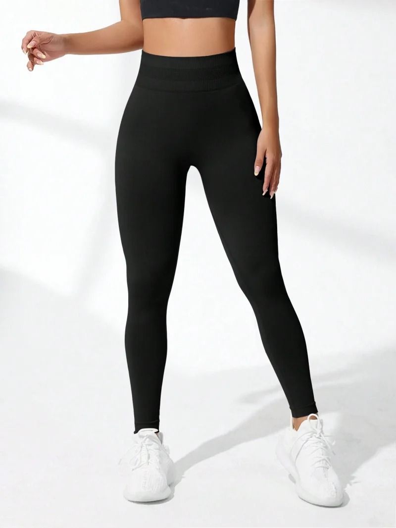 Womens High Waist Yoga Leggings Seamless Butt Lifting Sports Pants 3