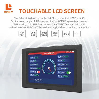 Daly BMS Accessories Bluetooth Wifi LCD Screen Cable Communication Board 5