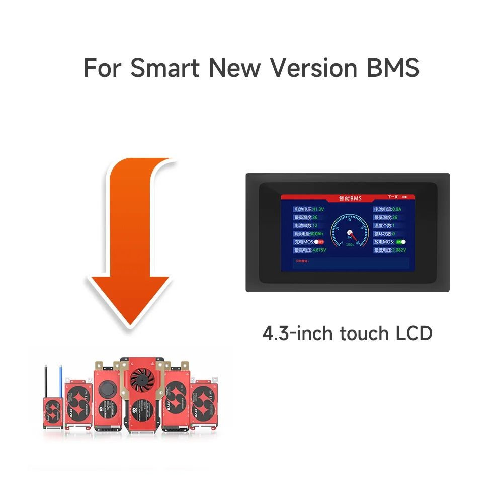 Daly BMS Accessories Bluetooth Wifi LCD Screen Cable Communication Board 11