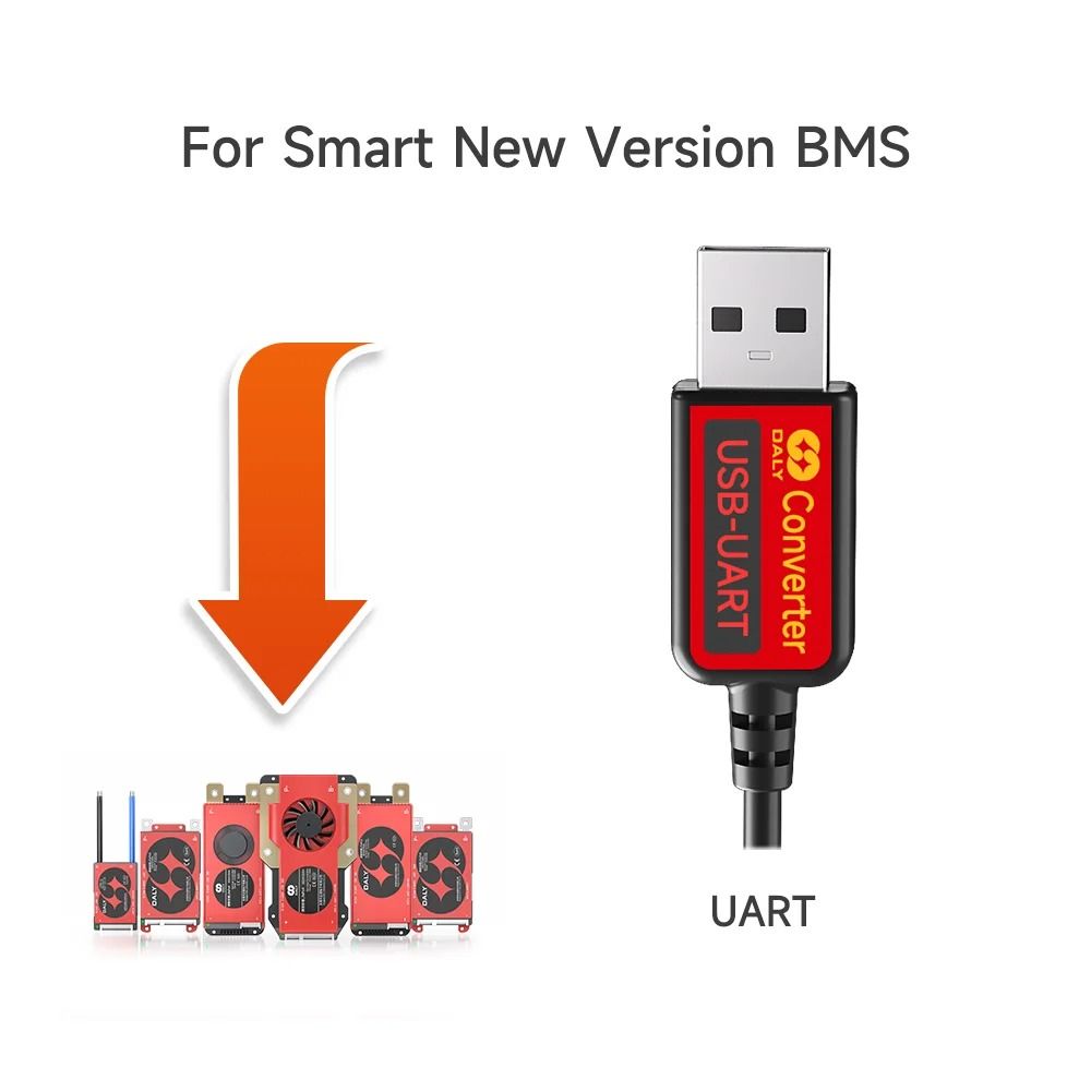 Daly BMS Accessories Bluetooth Wifi LCD Screen Cable Communication Board 14