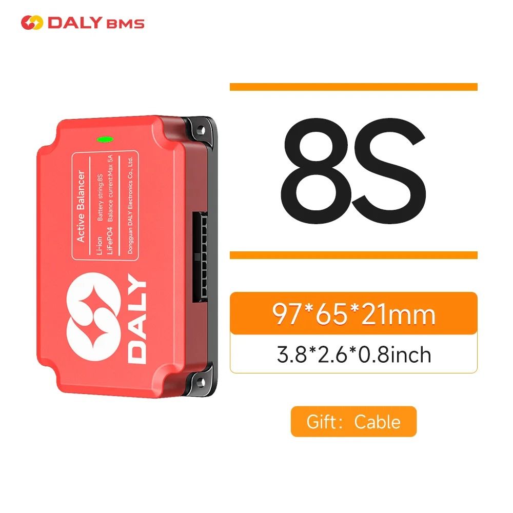 Daly BMS Accessories Bluetooth Wifi LCD Screen Cable Communication Board 18