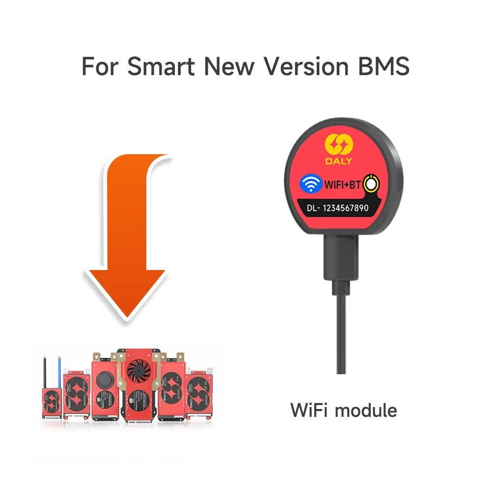 Daly BMS Accessories Bluetooth Wifi LCD Screen Cable Communication Board 8