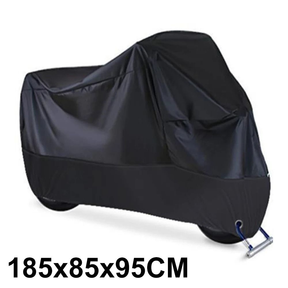 Motorcycle Cover Waterproof Dustproof UV Protective Outdoor Indoor 9
