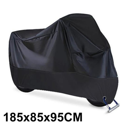 Motorcycle Cover Waterproof Dustproof UV Protective Outdoor Indoor 9