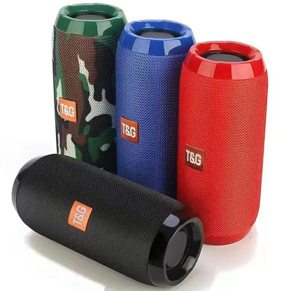 Outdoor Waterproof Bluetooth Stereo Speaker Loud Bass Suround Subwoofer Speaker