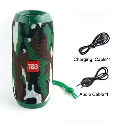 Outdoor Waterproof Bluetooth Stereo Speaker Loud Bass Suround Subwoofer Speaker 8