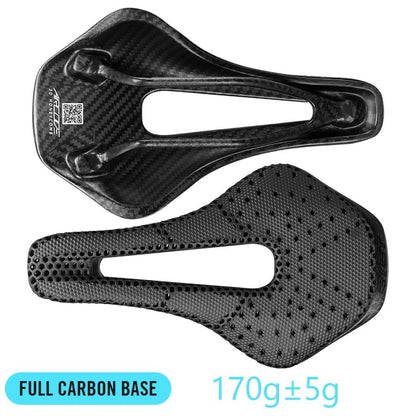 3D Printed Carbon Fiber Bike Saddle Ultralight Hollow Racing Seat 7