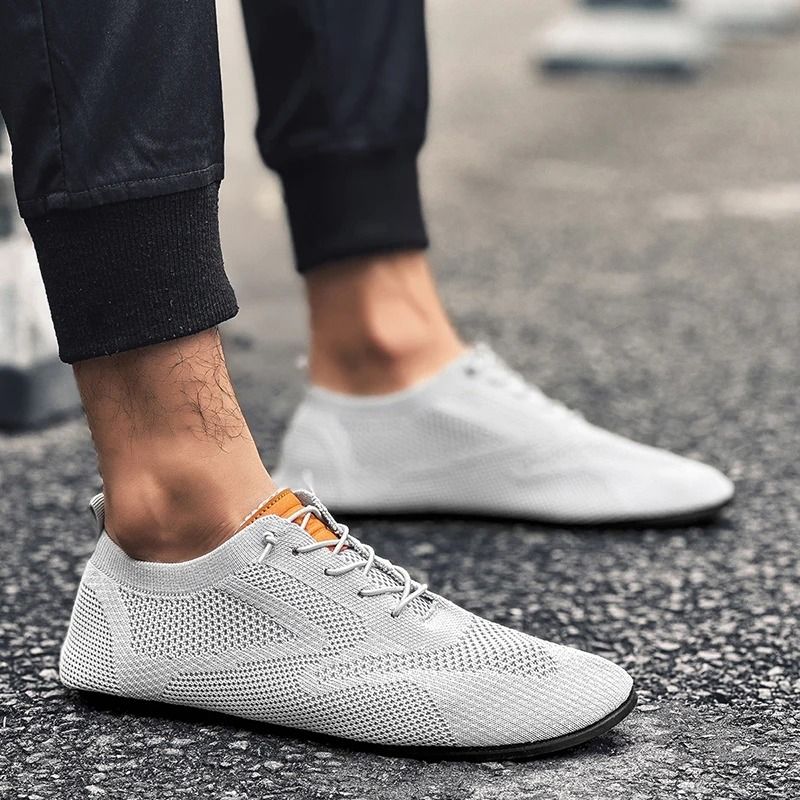 Men Mesh Breathable House Slippers Lightweight Flat Casual Walking Shoes 4