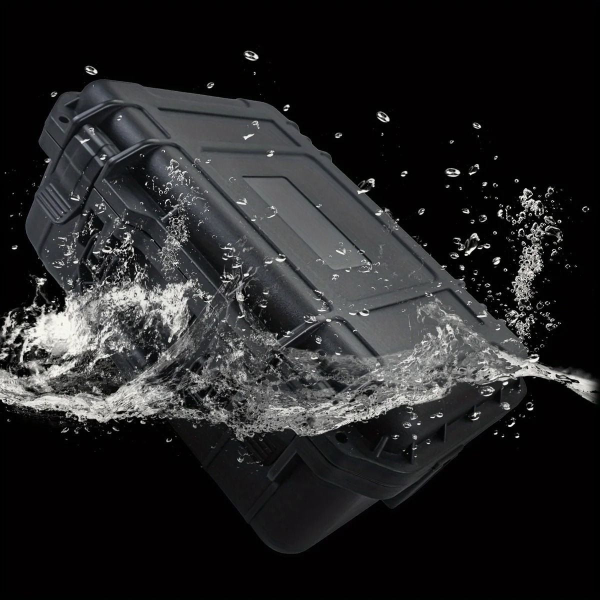 Waterproof Hard Carry Case With Pre Cut Foam Shockproof Storage Box 6