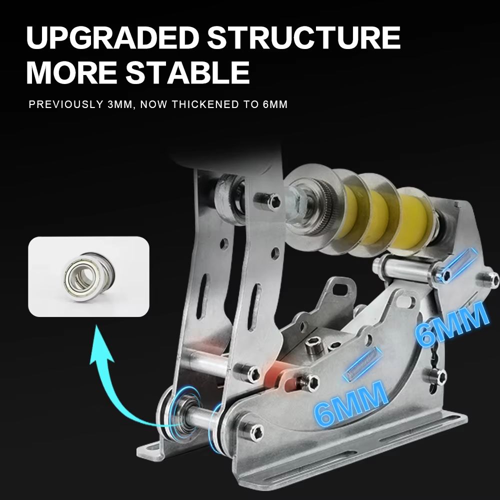 SIMJACK UT Sim Racing Pedals  Hydraulic Load Cell Pedals With Pressure Sensor For Realistic PC Raci 3