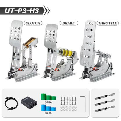 SIMJACK UT Sim Racing Pedals  Hydraulic Load Cell Pedals With Pressure Sensor For Realistic PC Raci 10