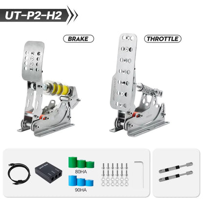 SIMJACK UT Sim Racing Pedals  Hydraulic Load Cell Pedals With Pressure Sensor For Realistic PC Raci 12