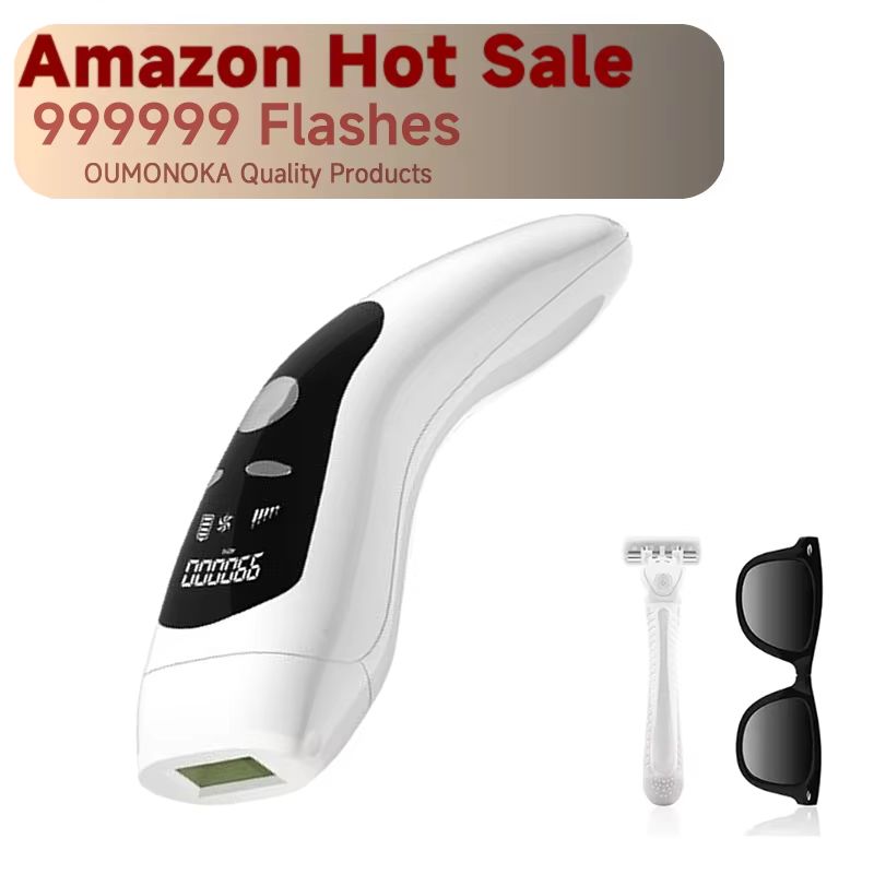 Permanent IPL Laser Hair Removal Device  Painless AtHome Hair Remover For Women  Men Bikini Face An 8