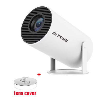 DITONG HY300 Plus Portable Projector  HD 720P Android Mini LED Home Theater With 4K Support 7