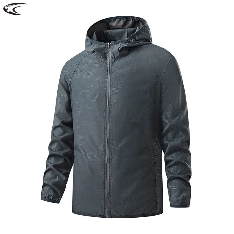 Waterproof Hiking Jacket Unisex Lightweight Sun Protection Windbreaker Rain Coat 1