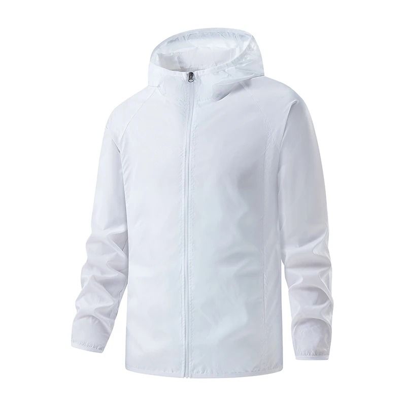 Waterproof Hiking Jacket Unisex Lightweight Sun Protection Windbreaker Rain Coat 13