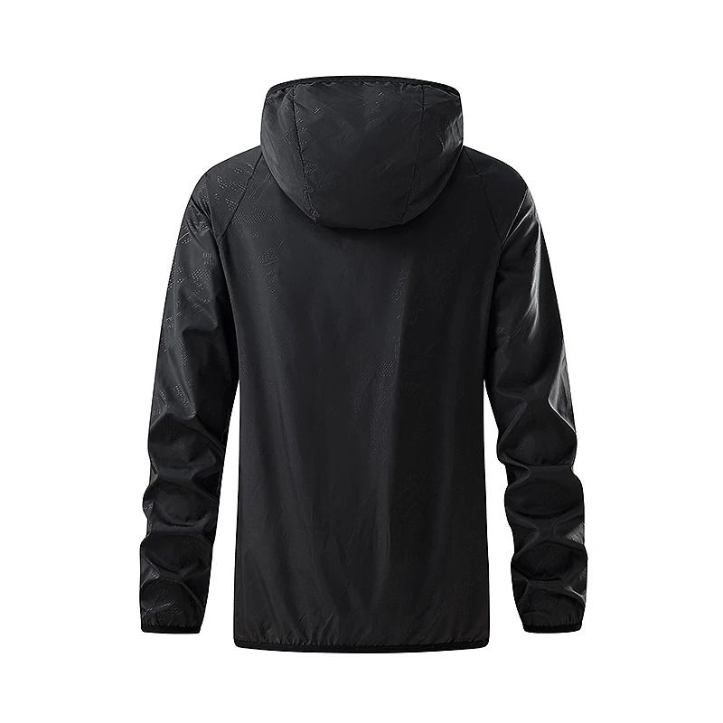 Waterproof Hiking Jacket Unisex Lightweight Sun Protection Windbreaker Rain Coat 6
