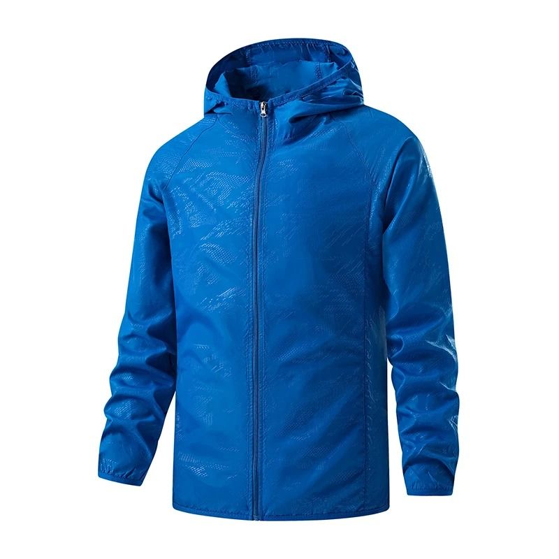 Waterproof Hiking Jacket Unisex Lightweight Sun Protection Windbreaker Rain Coat 8