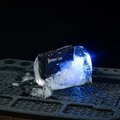 EDC Mini Flashlight 400 Lumens Pocket Torch With Rotating Head And Magnetic Tail 5