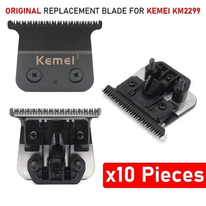 Original Replacement Blade For Kemei KM2299  Professional Hair Clipper Trimmer Cutting Head 10