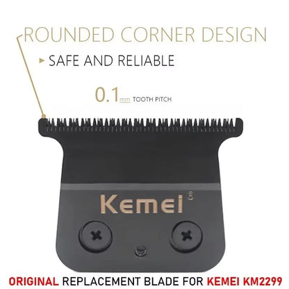 Original Replacement Blade For Kemei KM2299  Professional Hair Clipper Trimmer Cutting Head 3