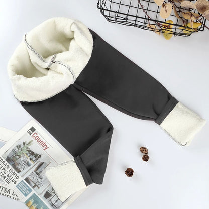 Women Velvet Winter Leggings Thick High Waist Warm Pants 10