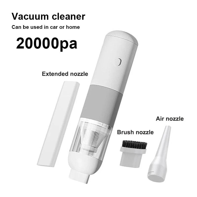 3 In 1 Wireless Car Vacuum Cleaner Portable Handheld Mini Dust Catcher 8
