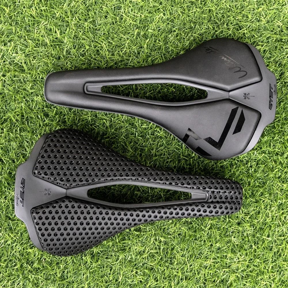 3D Printed Bicycle Saddle Ultralight Carbon Cushion for Road and MTB Cycling
