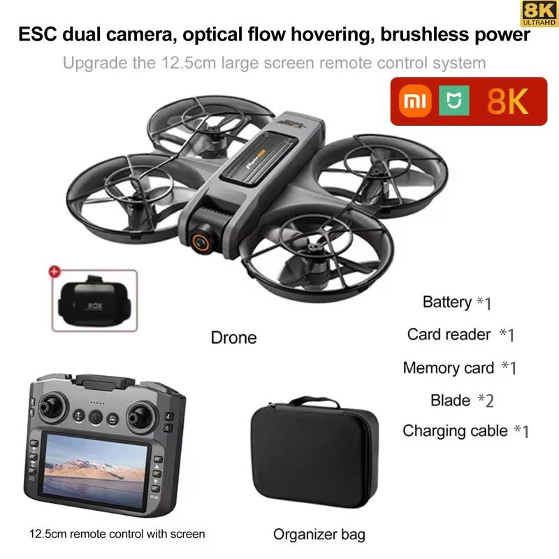 Xiaomi S156 Drone With GPS  8K Dual Camera Quadcopter Brushless Motors  360 Obstacle Avoidance 11