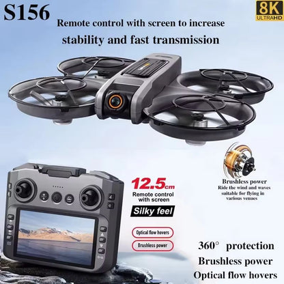 Xiaomi S156 Drone With GPS  8K Dual Camera Quadcopter Brushless Motors  360 Obstacle Avoidance 5