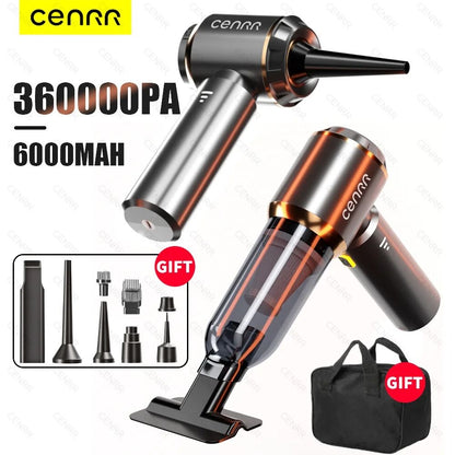 Car Vacuum Cleaner Cordless Strong Suction Portable Handheld Cleaning Machine
