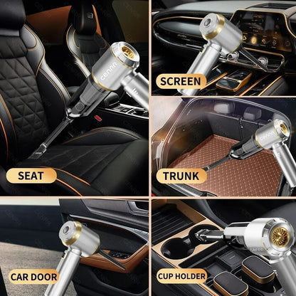 Car Vacuum Cleaner Cordless Strong Suction Portable Handheld Cleaning Machine 6