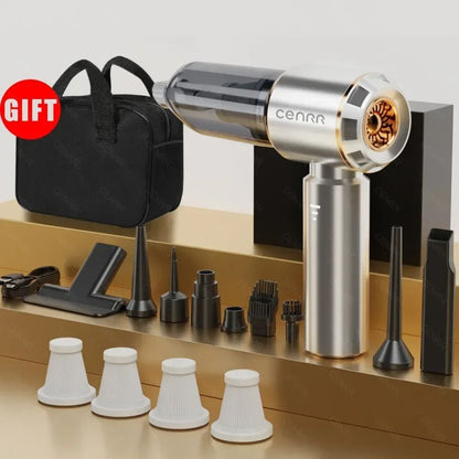Car Vacuum Cleaner Cordless Strong Suction Portable Handheld Cleaning Machine 9