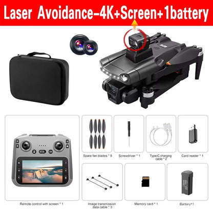 Xiaomi V198 GPS MAX Drone  8K HD Camera 5G WiFi Brushless Motors  Laser Obstacle Avoidance Folding  10
