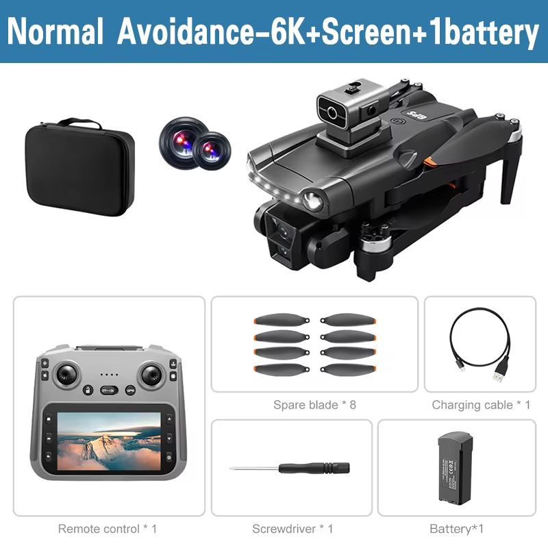 Xiaomi V198 GPS MAX Drone  8K HD Camera 5G WiFi Brushless Motors  Laser Obstacle Avoidance Folding  7
