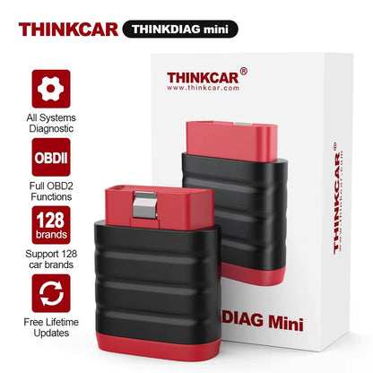 THINKCAR Thinkdiag Mini Bluetooth OBD2 Scanner  FullSystem Car Diagnostic Tool  Fault Code Reader 6