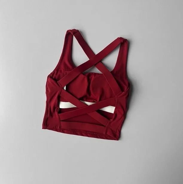 Seamless Sports Bra Push Up Yoga Fitness Top For Women 9