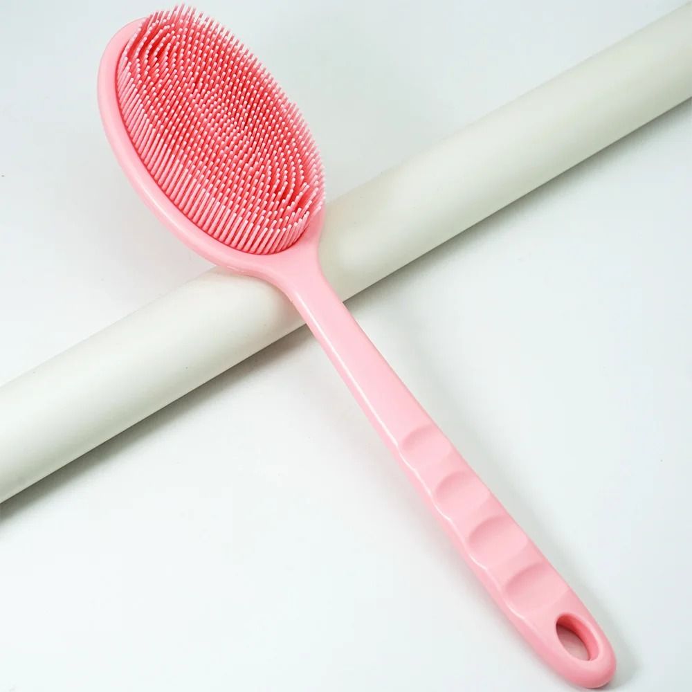 Bath Back Brush With Handle And Exfoliating Shower Sponge 2