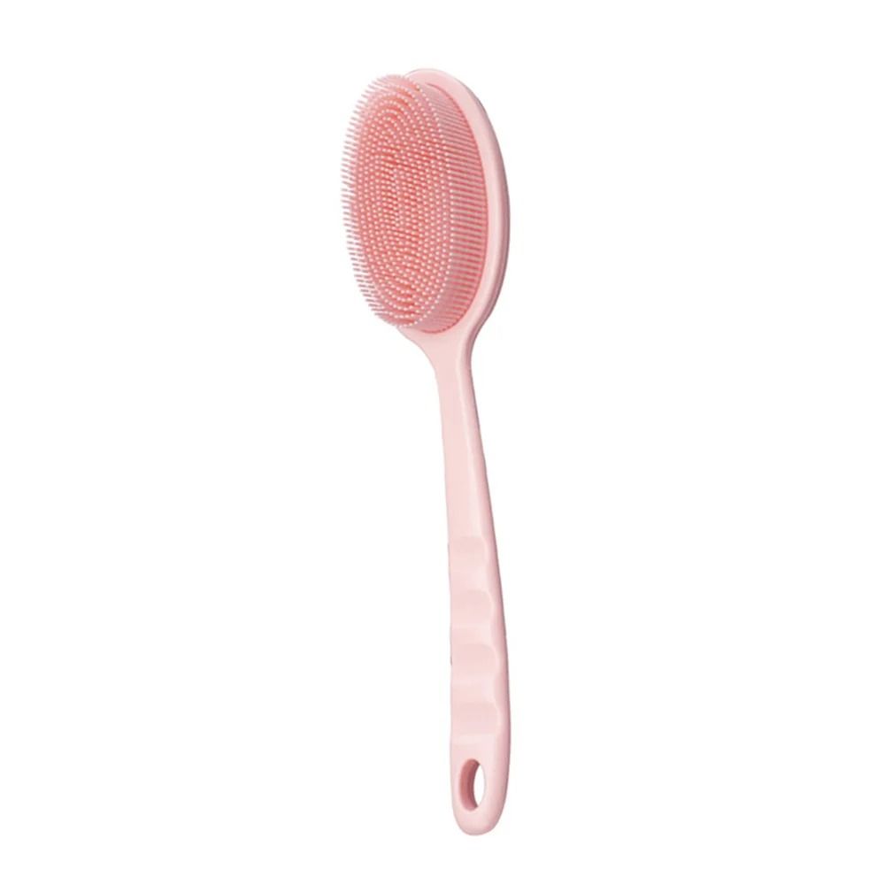Bath Back Brush With Handle And Exfoliating Shower Sponge 6