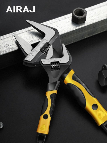 Adjustable Wrench Stainless Steel Universal Spanner For Plumbing And Household Repair 6