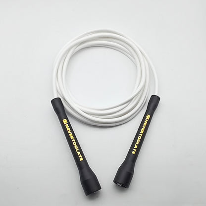 Boxing Rope Nylon Core PVC Fitness Skip Jump Rope For Double Unders Smooth Workout Backup Rope With