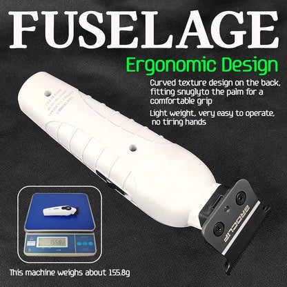 BRDCLIP X Series Professional Hair Trimmer  7700RPM Electric Clipper With DLC Blade For Precision F 5