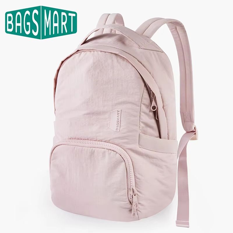 BAGSMART Women's Laptop Backpack – 13-Inch Waterproof School & Travel Bag with Anti-Theft Design