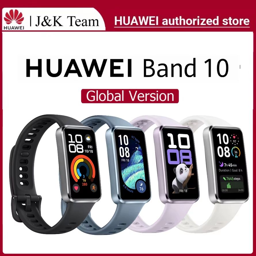 Huawei Band 10 Global Smartwatch – Fitness Tracker with Sleep Monitoring, Health Tracking & 14-Day Battery