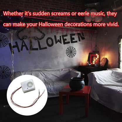 VoiceActivated Scary Sound Sensor Halloween Scream Speaker With Horror Screaming  Tricky Sounds For 1