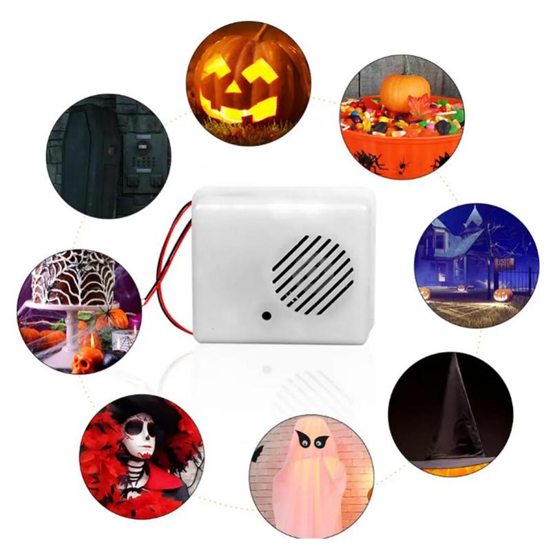 VoiceActivated Scary Sound Sensor Halloween Scream Speaker With Horror Screaming  Tricky Sounds For 4