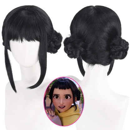KPop Demon Hunters Cosplay Wigs Rumi Mira Zoey Character Wigs For Halloween AnimeCon  Costume Dress